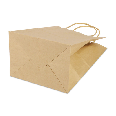 Eco Friendly Craft Kraft Paper Bag Food Personalized With Your Own Logo