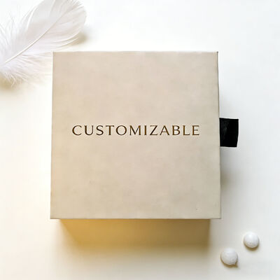 Prezzo buono Scatola per gioielli in cartone grigio con carta speciale, stampa a caldo e goffratura, dimensioni personalizzabili, perfetta per regali e esposizione in negozio online