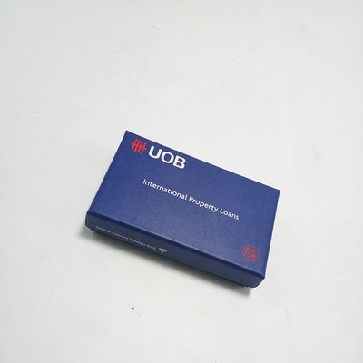 Prezzo buono Contenitore d'imballaggio blu di piccola dimensione del Usb di Bax della base e di coperchio con l'inserzione nera di EVA in linea