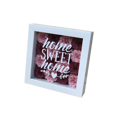 Prezzo buono Fiorisca la dimensione della scatola 20x20x5 cm di Rosa del fiore di Boxe del cartone dei contenitori di imballaggio del regalo in linea