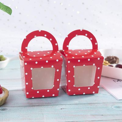 Prezzo buono Piccole scatole da pasticceria riciclabili del cartone, supporti di carta eliminabili del bigné in linea
