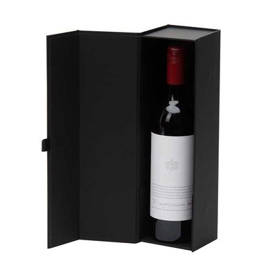 Prezzo buono Contenitore d'imballaggio personale di singola bottiglia magnetica del vino rosso del contenitore di regalo del vino in linea