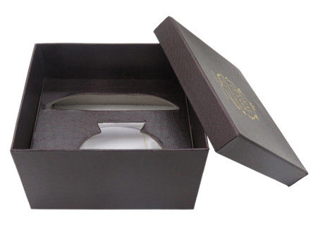 Prezzo buono Il contenitore di carta di pacchetto resistente della crepa personalizza Brown/coperchio bianco e la scatola bassa in linea