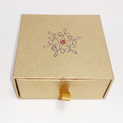Prezzo buono Tipo regalo pieghevole Boxe del cassetto del cartone del contenitore di carta di gioielli per l'insieme dei gioielli in linea