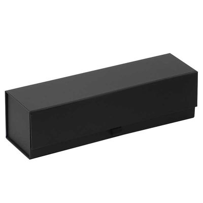 Prezzo buono Singoli contenitori d'imballaggio di vetro di vino del regalo di imballaggio del nero di lusso dei contenitori riciclabili in linea