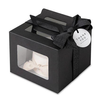 Prezzo buono Contenitori di imballaggio di carta d'imballaggio del cartone della scatola di carta di Customzie con la maniglia in linea