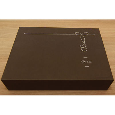 Prezzo buono LOGO grigio di stampa della scatola del cassetto della carta kraft di colore del contenitore di carta di pacchetto del sacchetto in linea