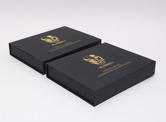 Prezzo buono Contenitore rigido d'imballaggio nero di carta del pacchetto del regalo delle scatole con la schiuma/carta dell'inserzione in linea