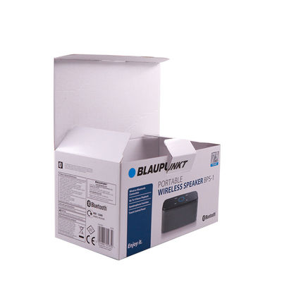 Prezzo buono Il componente elettronico ondulato della scatola di carta di colore bianco imballa la stampa di CMYK in linea