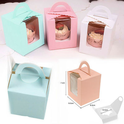 Prezzo buono Scatola di cartone del dolce del muffin in linea