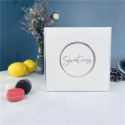 Prezzo buono Dessert bianco CMYK del deposito che stampa le scatole di cartone del dolce in linea