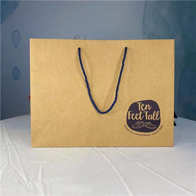Prezzo buono Borse di timbratura calde del regalo di Logo Large Model Kraft Paper in linea